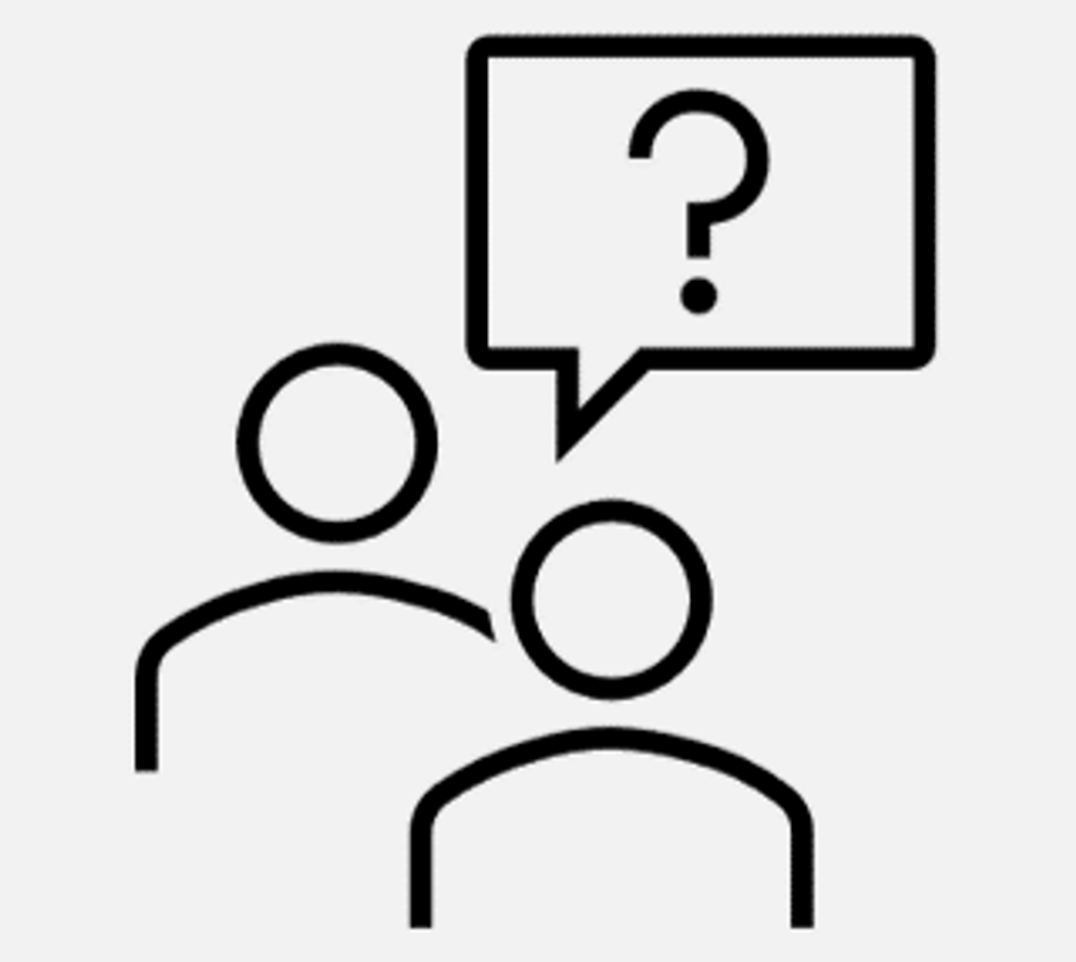 Antworten bei Fragen