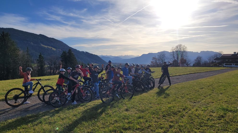 Gemeinsame Radtour in die Berge